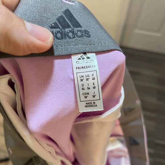 Adidas Golf Men's solid light lavender flat front Shorts 38 10" inseam - Picture 3 of 5